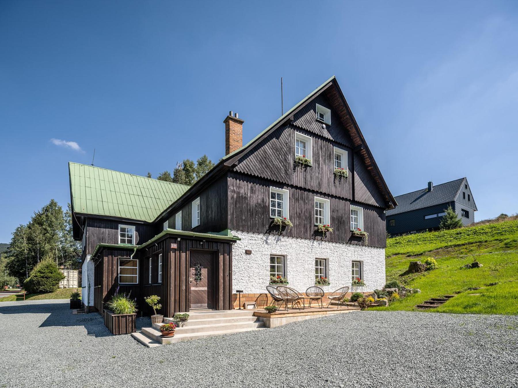 Chata Prim Destne v Orlickych horach Exterior foto